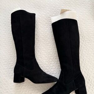 Alex Marie Black Heeled Boots